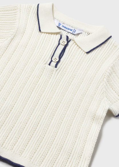 Polo tricot bebé